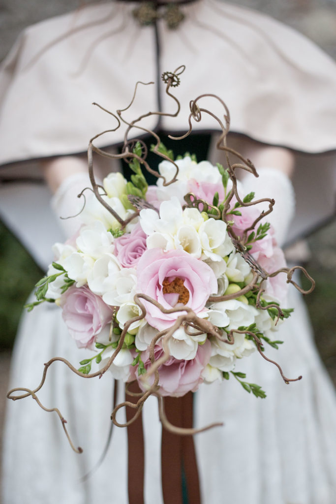 photo pro du bouquet de la mariée